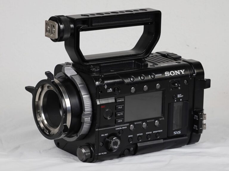 Sony PMW-F55 Camera with DVF-L350 Viewfinder – 841h