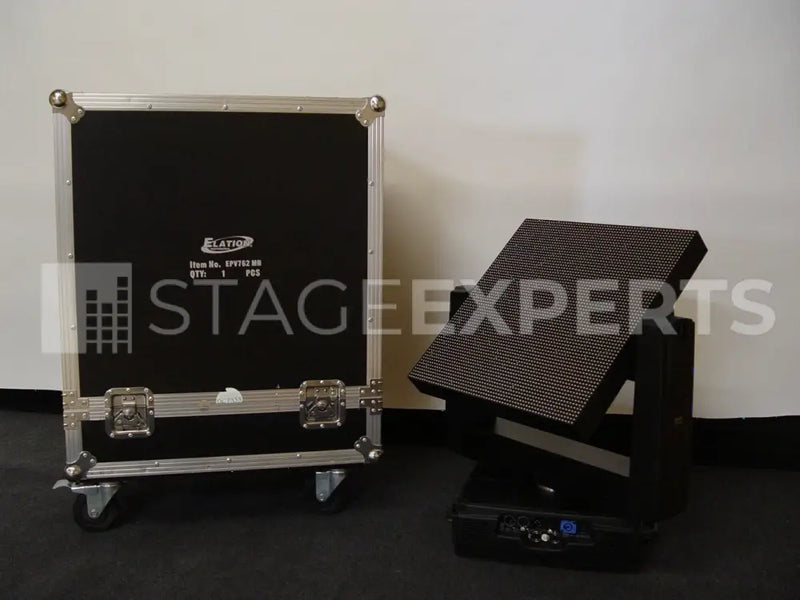 Elation EPV762 MH Moving LED Panel 7.62 mm with Flight Case