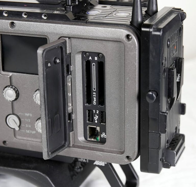 ARRI Amira Camera + MVF-1, V-Mount, 1,537 Hours, Premium Licence