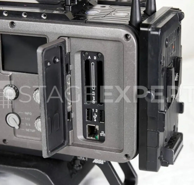 ARRI Amira Camera + MVF-1, V-Mount, 1,537 Hours, Premium Licence