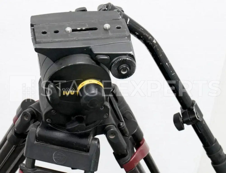 Sachtler Speed Lock CF & Vinten Vision 100 Tripod Kit System