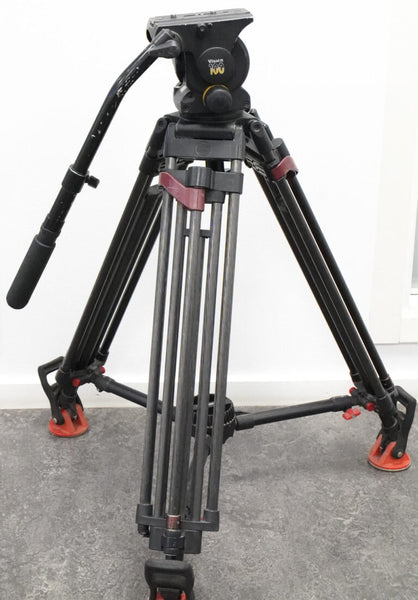 Sachtler Speed Lock CF & Vinten Vision 100 Tripod Kit System