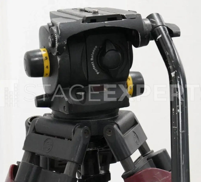 Sachtler Speed Lock CF & Vinten Vision 100 Tripod Kit System