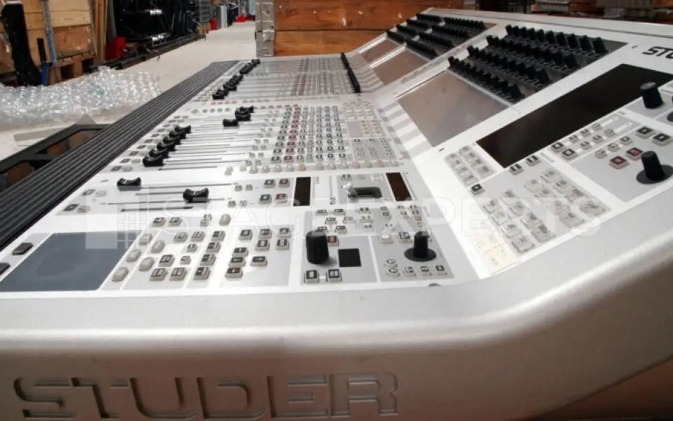 Studer Vista 1 32‑Fader Console with D21m & Meter Bridge