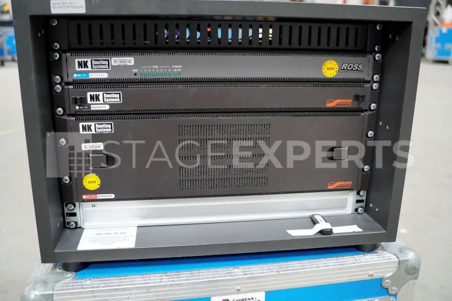 Ross NK-3G64 60x60 3G-SDI Router with Control Panel for Broadcast