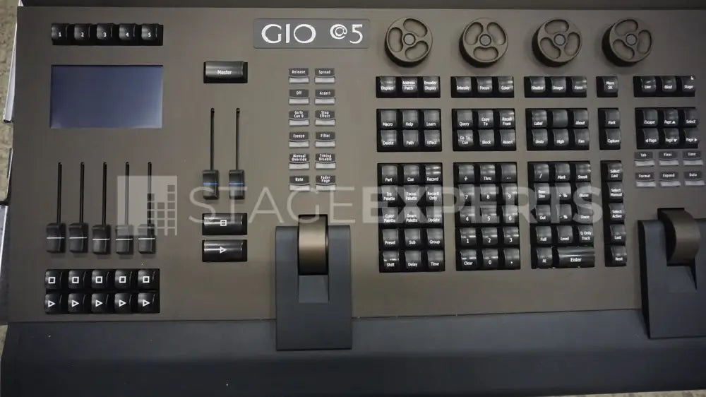 ETC Gio@5 Console with 48 Universes + Case and 2x Touchscreens
