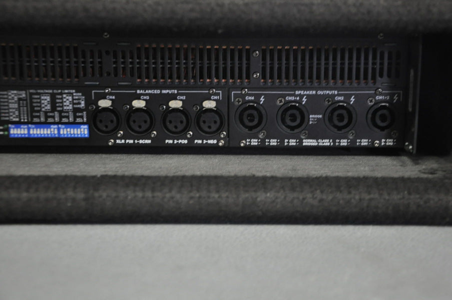 PL Audio D10K4 4x2500W Power Amplifier – 4-Channel High Power