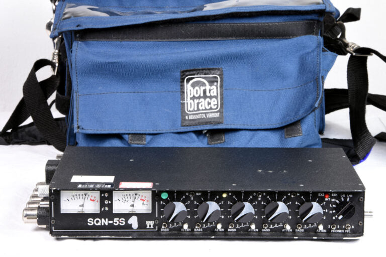 SQN SQN-5S Series II Portable Stereo Field Audio Mixer - Analogue