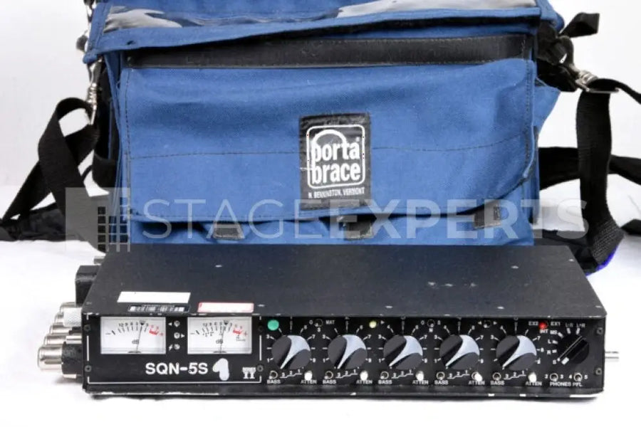 SQN SQN-5S Series II Portable Stereo Field Audio Mixer - Analogue