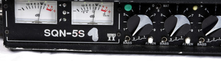 SQN SQN-5S Series II Portable Stereo Field Audio Mixer - Analogue