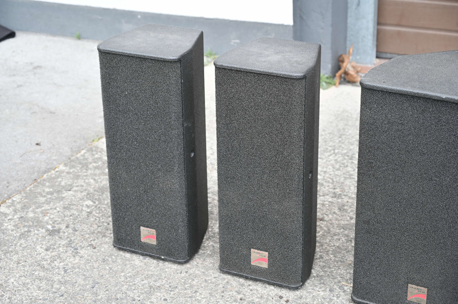Audio Zenit NL 208 Passive Tops – Pair with Covers & Brackets