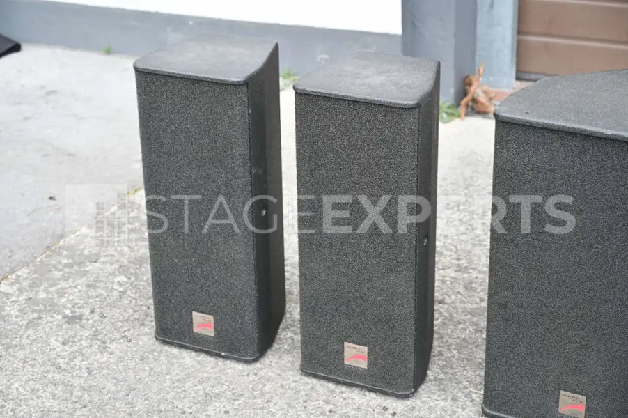 Audio Zenit NL 208 Passive Tops Pair with Covers & Brackets