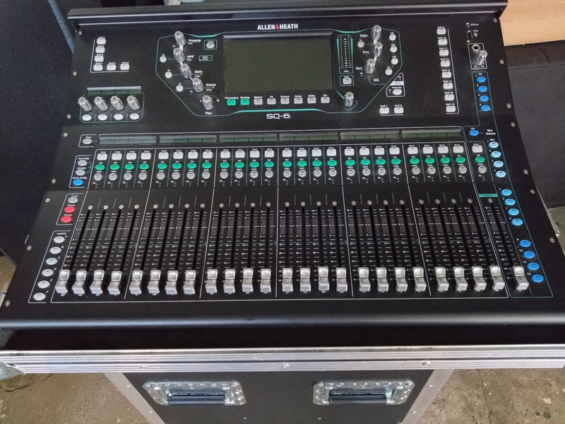 Allen & Heath SQ-6 Digital Mixing Console – 48ch, DEEP-ready