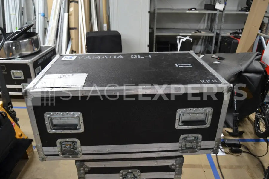 Yamaha QL1 Digital Mixer with DANTE-MY16-AUD & Flight Case