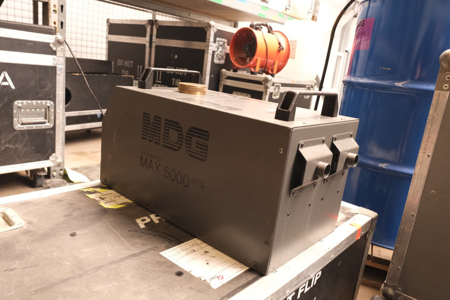MDG MAX 5000 APS Fog Machine – High-Output Atmospherics