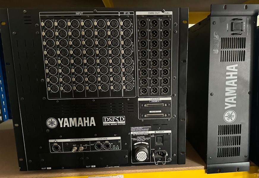 Yamaha PM5D with PW800W and DSP5D digital mixer package