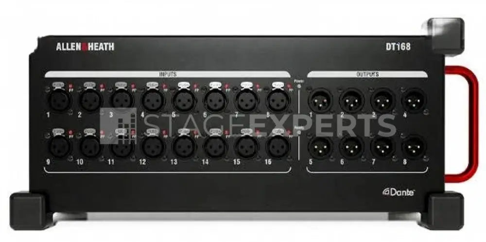 Allen & Heath DT168 Stagebox – 16x8 Dante I/O Expander