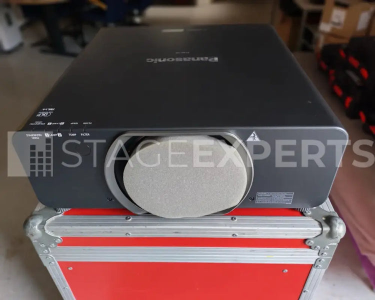 Panasonic PT-DZ110XE 3‑Chip DLP Projector, 10,600 lumens