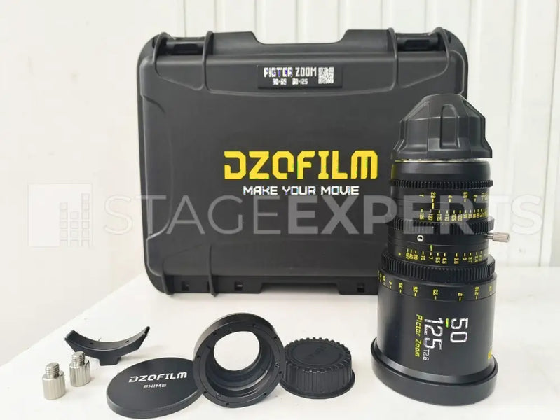 DZOFilm Pictor 50-125mm T2.8 Cine Zoom, PL & EF Mounts