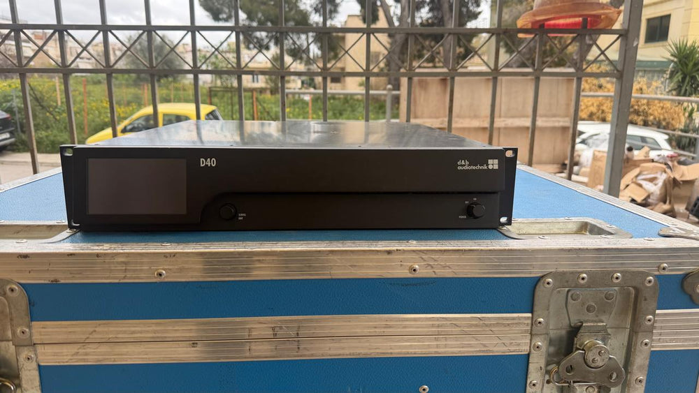 d&b audiotechnik D40 System Amplifier | 4‑Channel Class D
