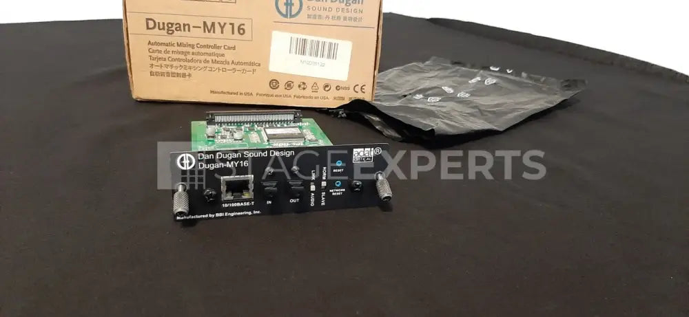 Yamaha Dugan‑MY16 Automatic Mixing Controller Card for MY Slots