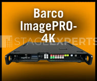 Barco ImagePRO‑4K 4K scaler/switcher with flight case