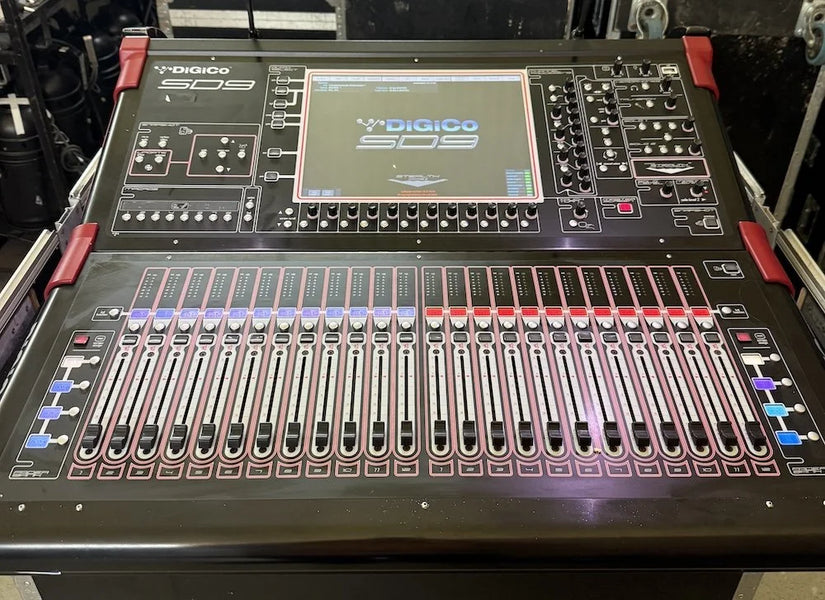 DiGiCo SD9 Core 2 Rack‑Pack with D‑Rack Digital Console