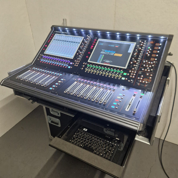 DiGiCo SD12 96 Digital Control Surface with DMI-WAVES