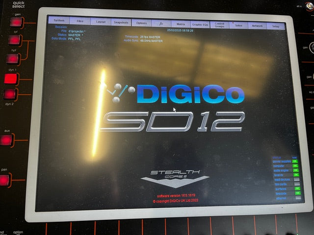 Digico SD12 console