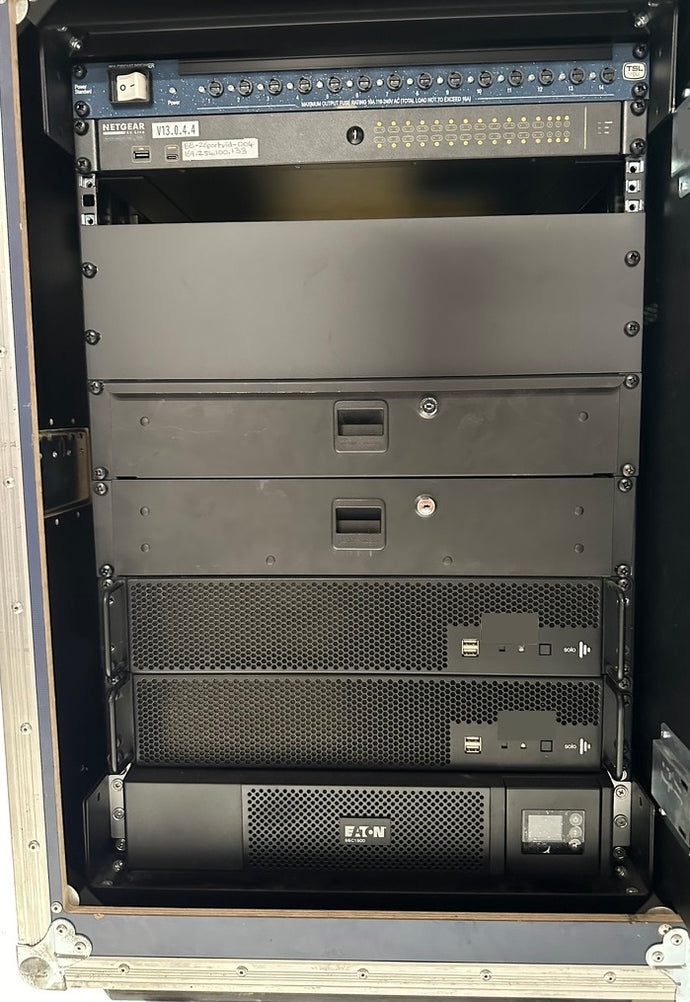 Disguise Media Server Rack