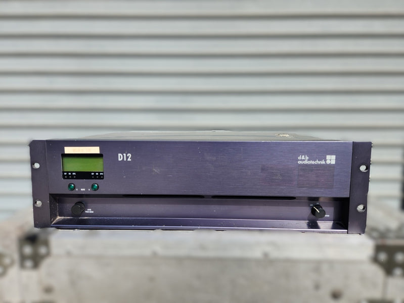d&b audiotechnik D12 (EP5) two-channel system amplifier