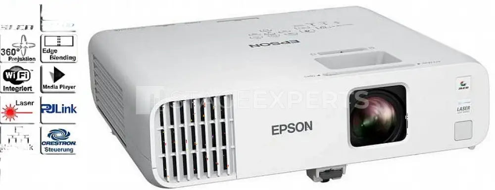 Epson EB-L210W Laser Projector – 4500 lm, 1.41–2.26:1