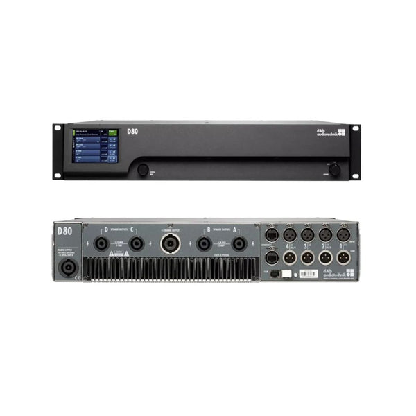 d&b audiotechnik D80 Amplifier Set with DS10 & Touring Rack