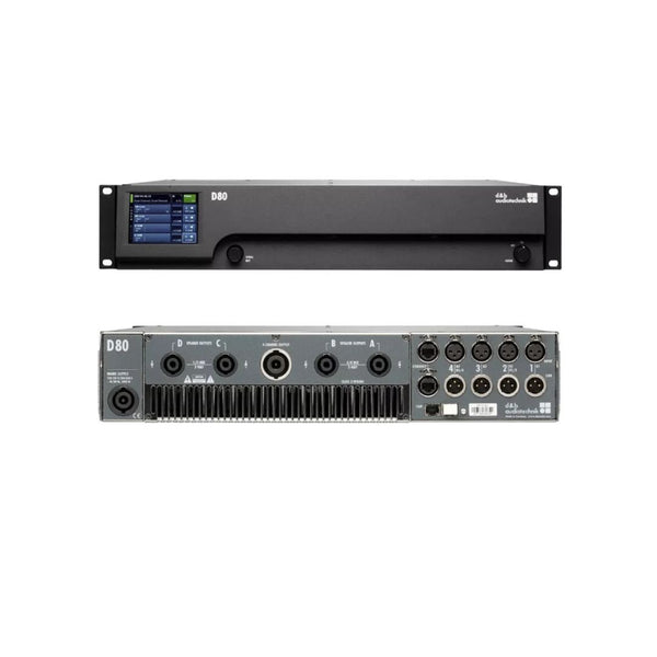 d&b audiotechnik D80 Power Amplifier | 4-Channel System Amp