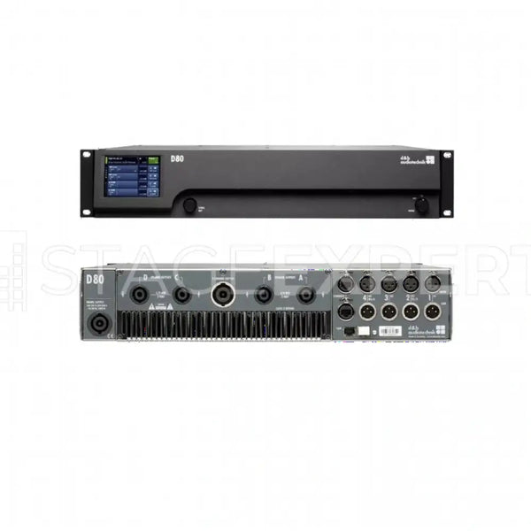d&b audiotechnik D80 System Amplifier | 4-Channel DSP Amp