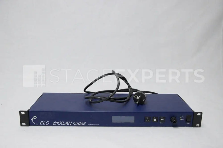 ELC dmXLAN node8 – 8-port DMX/Art-Net lighting network node