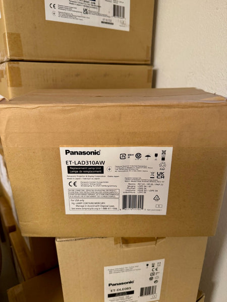 Panasonic ET-LAD310AW Replacement Lamp Twin Pack – Ex-Display