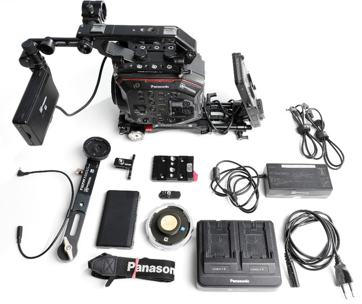 Panasonic EVA1 Camera Set – Tilta Rig, PL Mod, Batteries