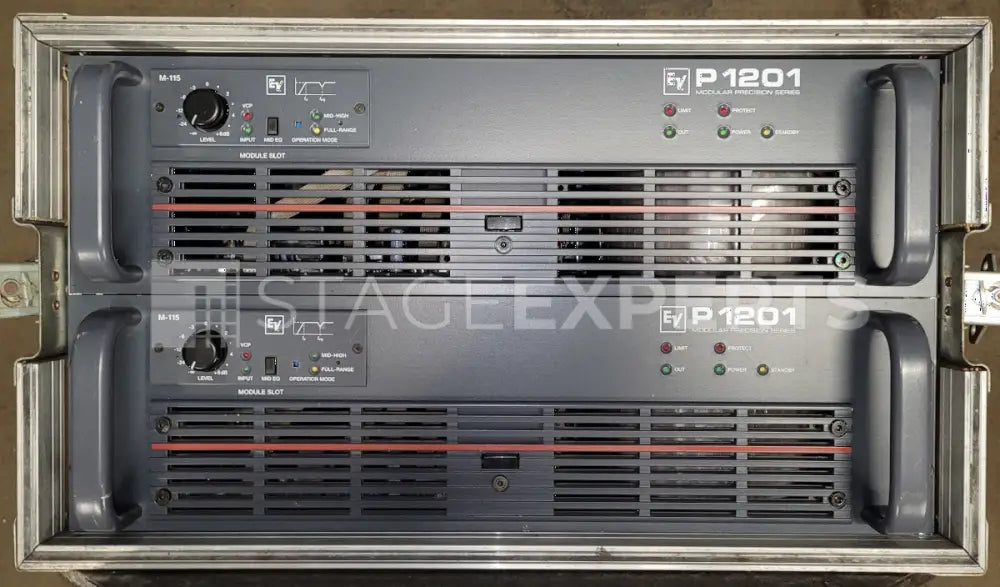 Electro-Voice P1201 Amplifiers with M115 Card | Pair