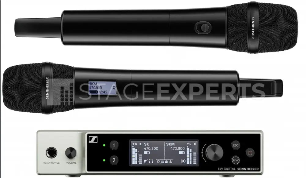 Sennheiser EW-DX EM 2 Q1-9 Dante with 2x SKM-S, MMD 935