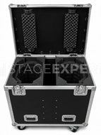 Casebase Elation Rebel Profile Flightcase for 2 Units Twin