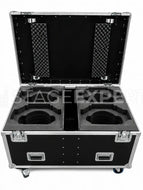 Casebase Elation WASH 12 Flightcase for 4 Fixtures