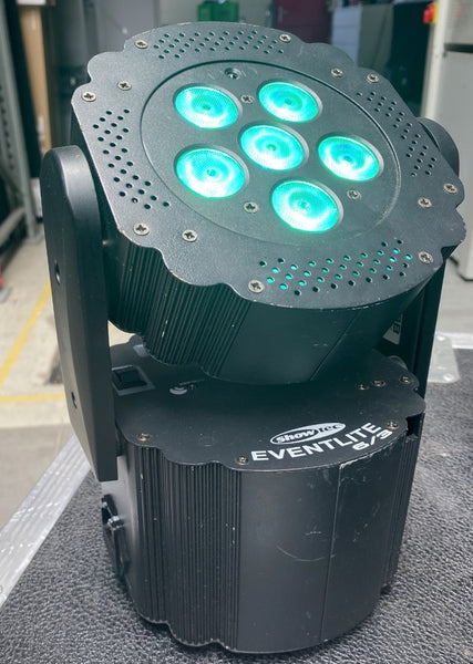 Showtec Eventlite 6/3 6-Light Set, Charging Case & Covers