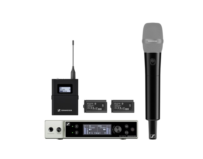 Sennheiser EW-DX Base Set Q1-9 with Handheld & Bodypack