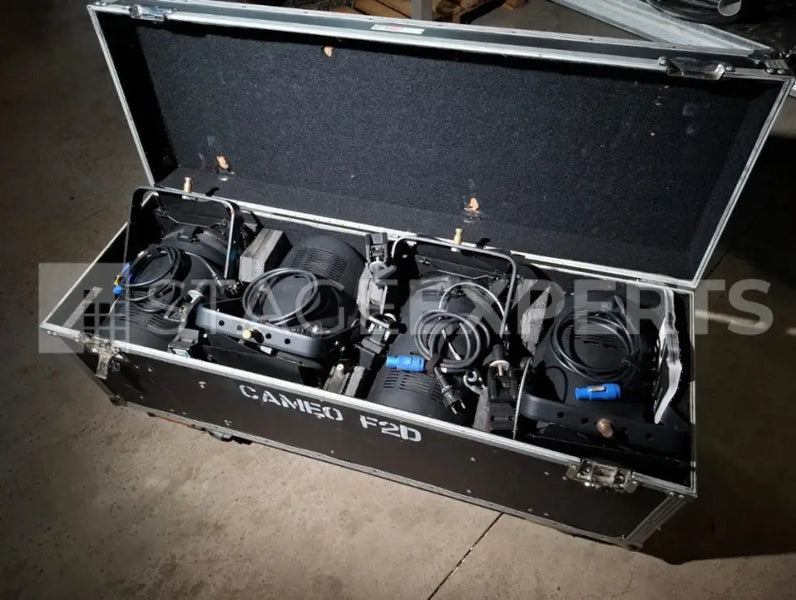 Cameo F2 D Fresnel 4x Set – 5400K Daylight, 200 mm Lens