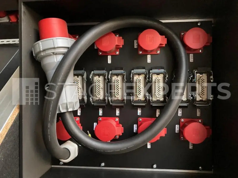 125A Sub-Distribution – 8x Harting, 8x CEE 16A Power Distro