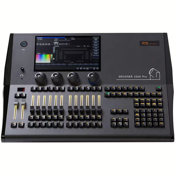 FOS Designer 1024 PRO Hybrid DMX Controller with Art‑Net