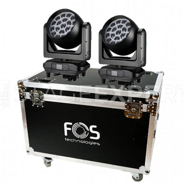 FOS Artisan IP66 Wash Tourset – 2x Outdoor RGBL Wash with Case