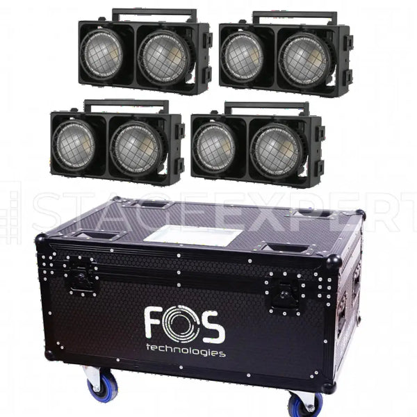 FOS Epic Blinder IP65 Tourset – 4x Outdoor Blinders + Case