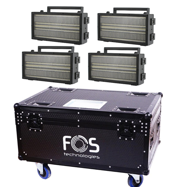 FOS Epic Strobe IP65 Tourset – 4x IP65 Strobes with Case